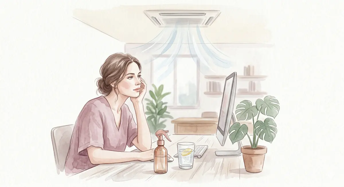 Skincare para oficina: cómo proteger tu piel del aire acondicionado