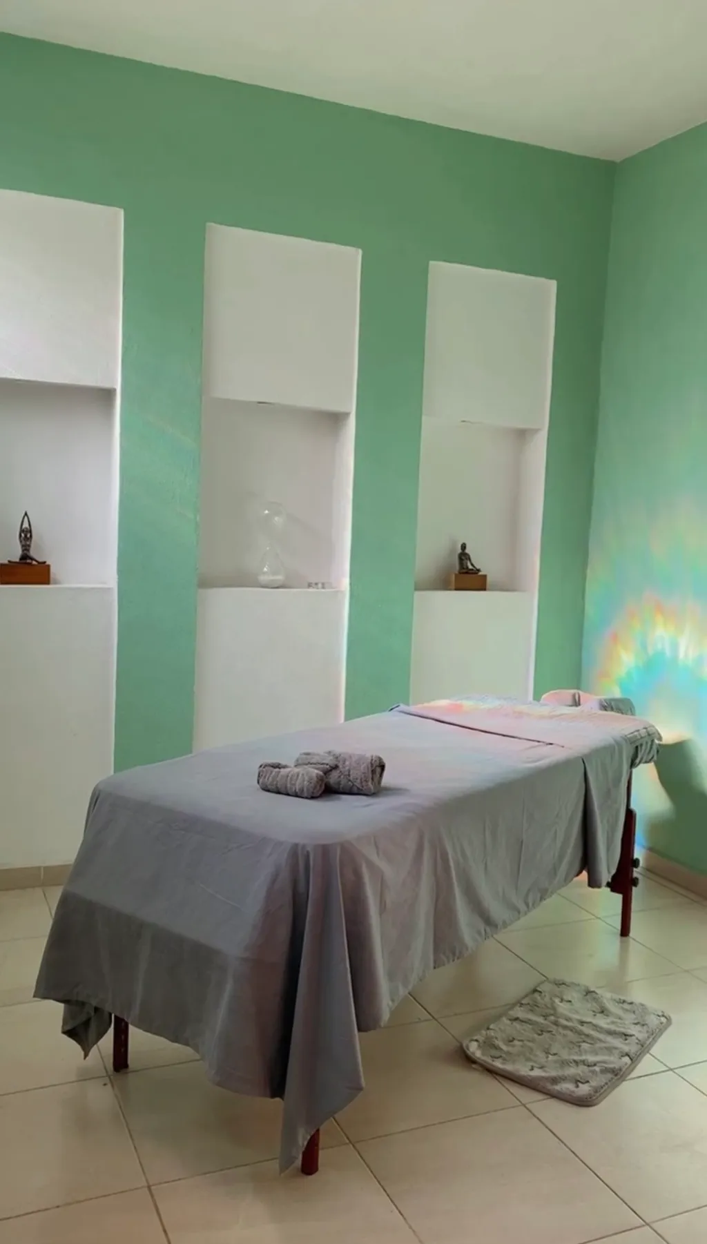 Recepcion y sala de espera de Energia Vital Spa en Irapuato